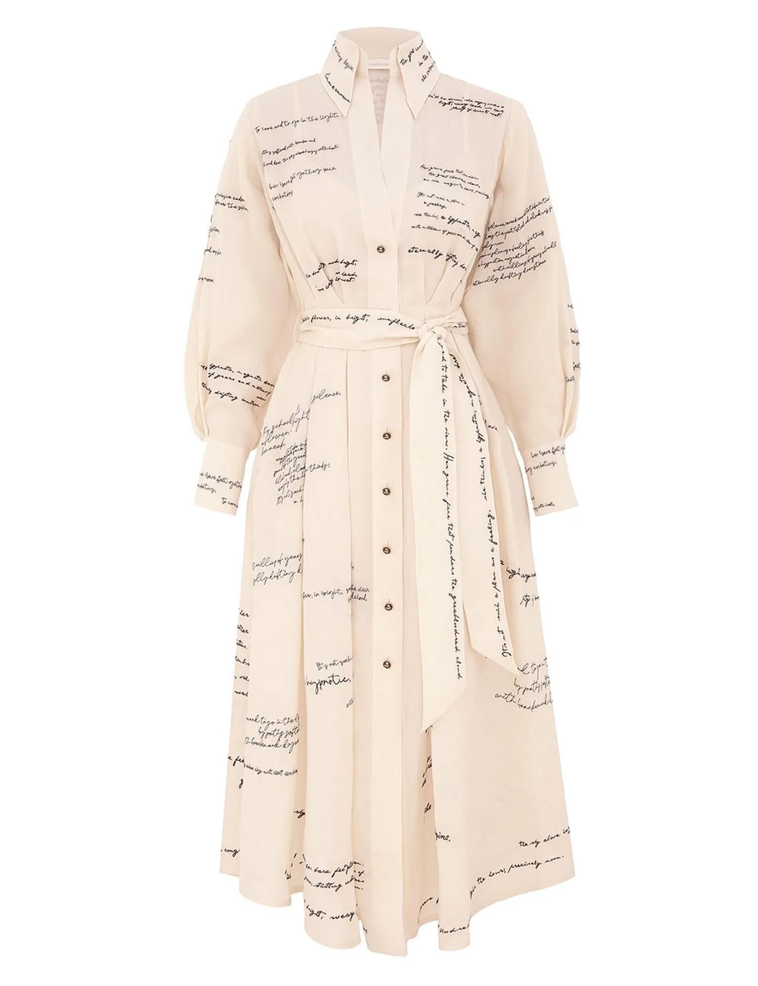 Dream Embroidered Shirt Dress (3) Dream Embroidered Shirt Dress - Image 3