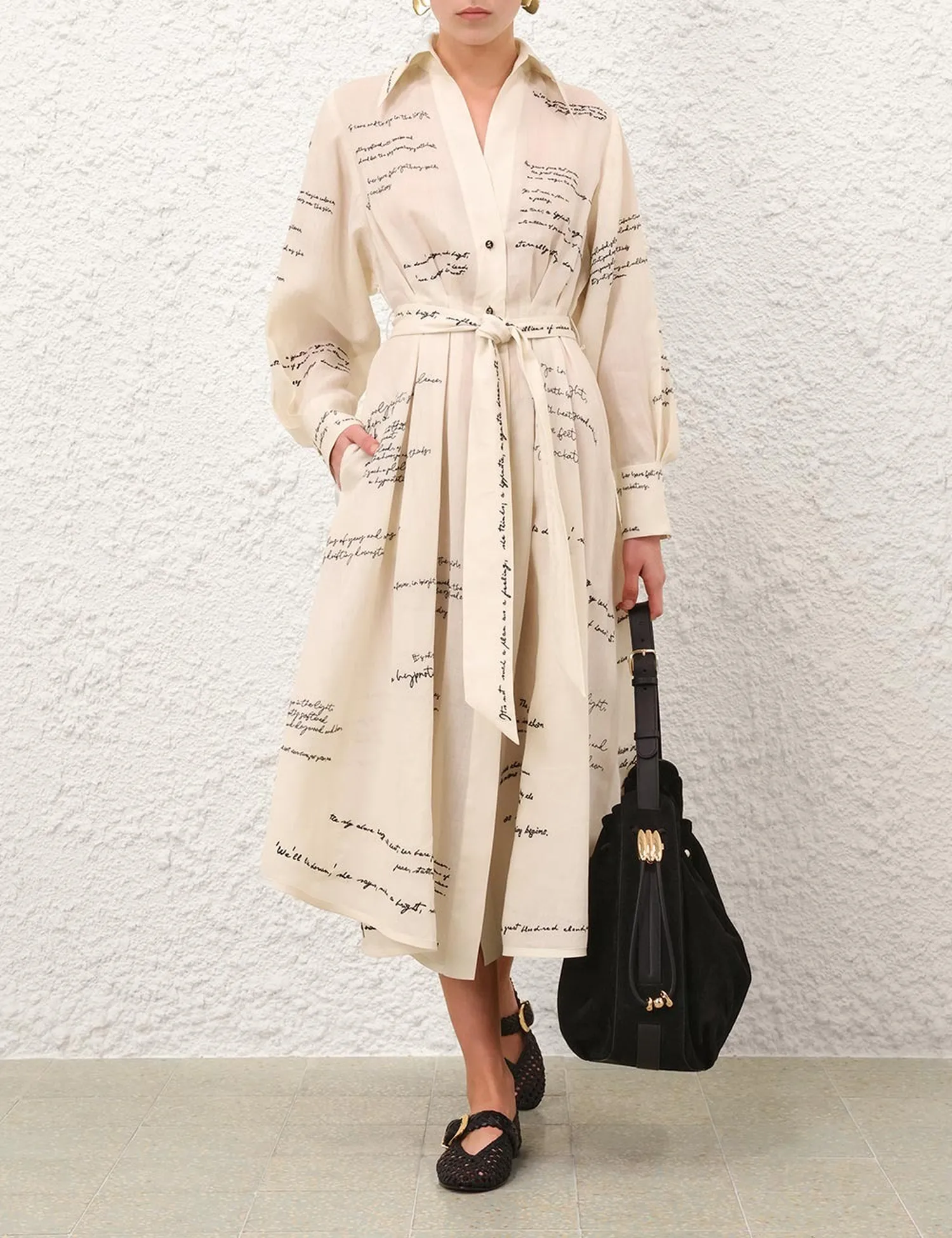 Dream Embroidered Shirt Dress (5) Dream Embroidered Shirt Dress - Image 5